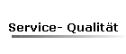 Service- Qualit�t